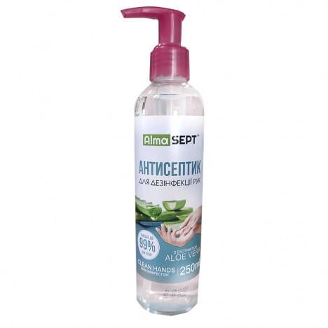 Антисептик Алма Септ 250 мл (21316) - фото 1 Антисептик Алма Септ 250 мл (21316) - фото 1
