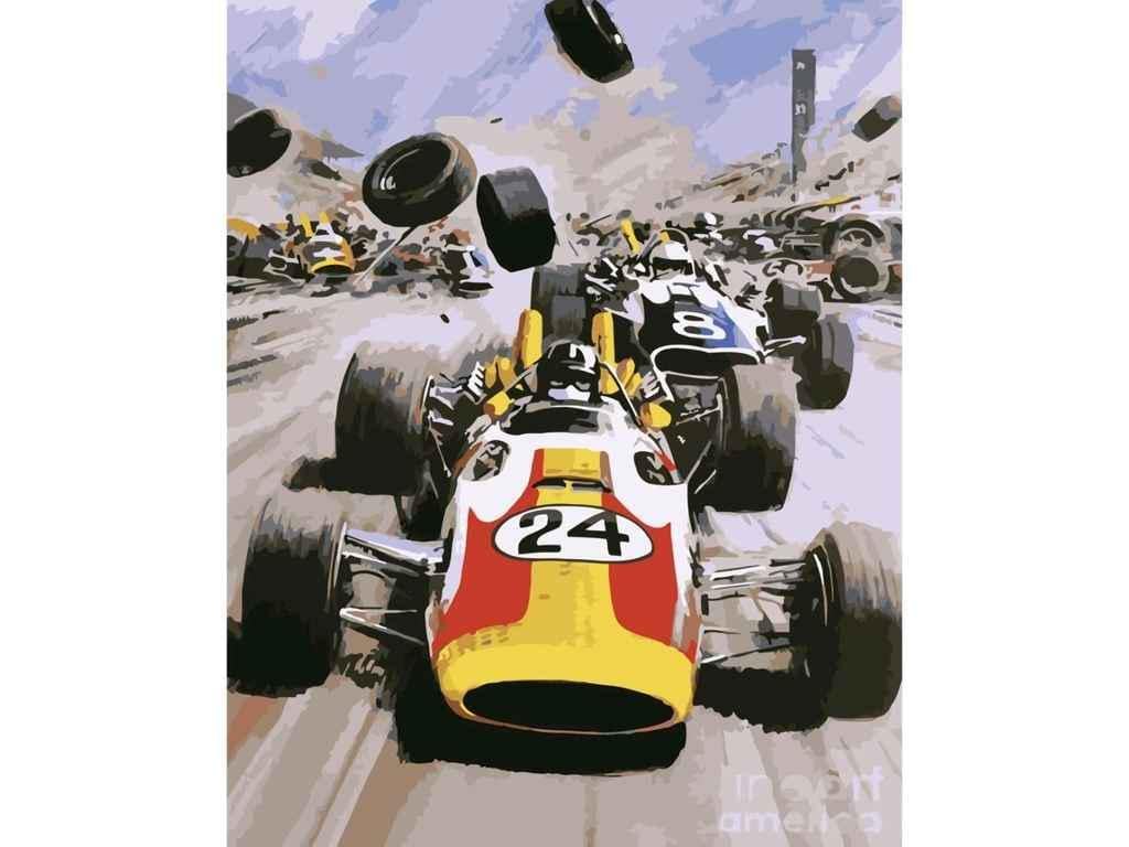 Картина за номерами Strateg Гонки 40х50 см (SY6640) Картина за номерами Strateg Гонки 40х50 см (SY6640)