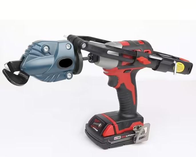 Насадка-ножиці Dastool для різання металу на дриль або шуруповерт (29227380) - фото 7