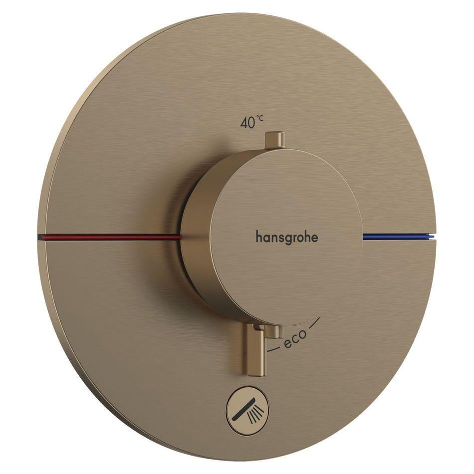 Смеситель для душа Hansgrohe ShowerSelect S термостатический Бронзовый матовый (37463043)