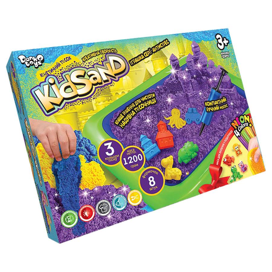 Кинетический песок Danko Toys от 3 лет 1200 г Разноцветный (TL-159-L-72)