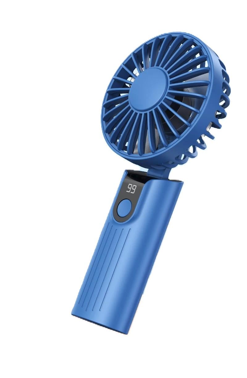 Вентилятор аккумуляторный Topk K38 раскладной/безщеточный двигатель 5000 mAh 180° (33143704)