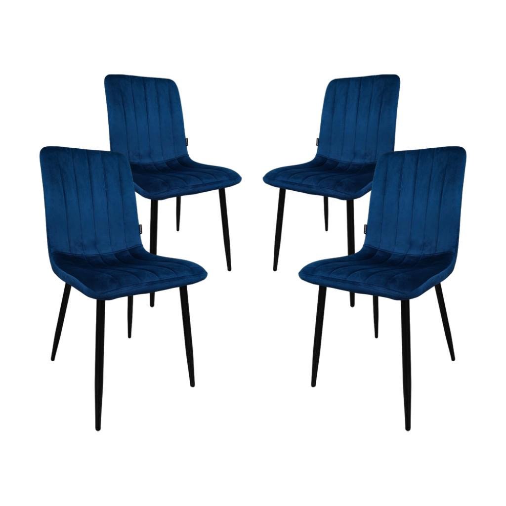 Крісло B-423 4 шт. Синій (4240082412)