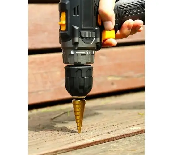 Набір ступінчастих свердлів DoVVALT 8566 4-32 мм 3 шт. (11606001) - фото 6 Набір ступінчастих свердлів DoVVALT 8566 4-32 мм 3 шт. (11606001) - фото 6