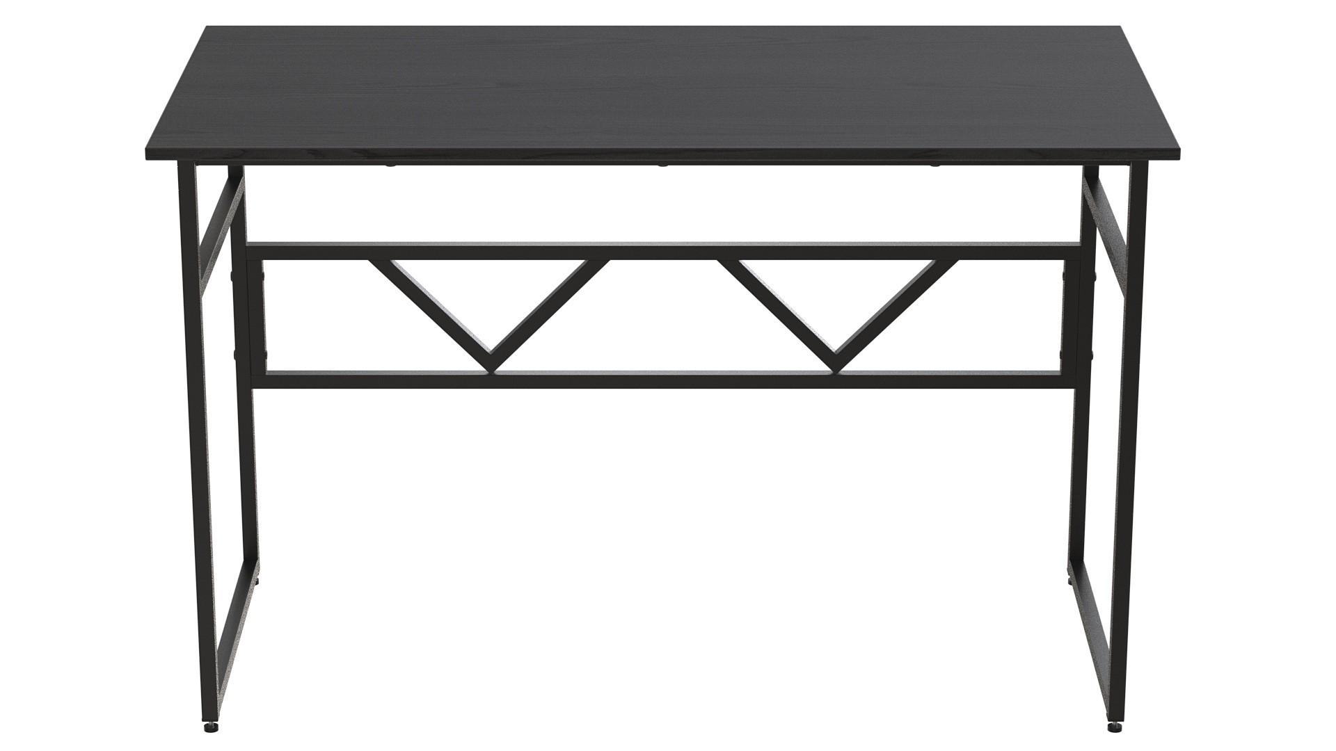 Компьютерный стол Ferrum-decor Райан ДСП 32 мм 76x140x60 см Черный/Сосна Кембра (FRD-103700) Компьютерный стол Ferrum-decor Райан ДСП 32 мм 76x140x60 см Черный/Сосна Кембра (FRD-103700)