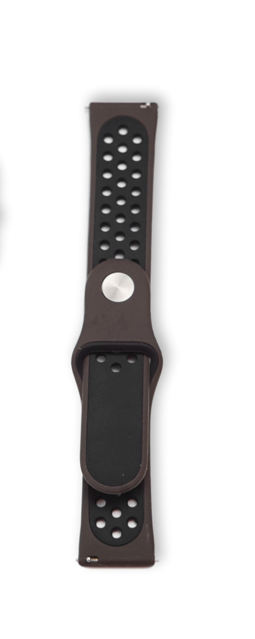 Ремешок силиконовый BeWatch для Samsung Galaxy Watch 46/3 45 мм/Gear S3 перфорированный 22 мм Хаки (1020191) - фото 3 Ремешок силиконовый BeWatch для Samsung Galaxy Watch 46/3 45 мм/Gear S3 перфорированный 22 мм Хаки (1020191) - фото 3