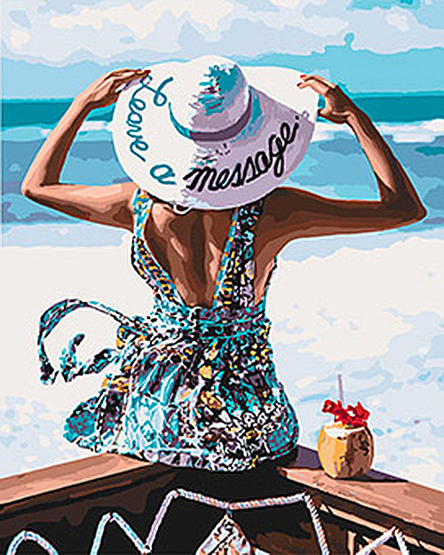 Картина по номерам Leave a message 40х50 см (KHO4578)