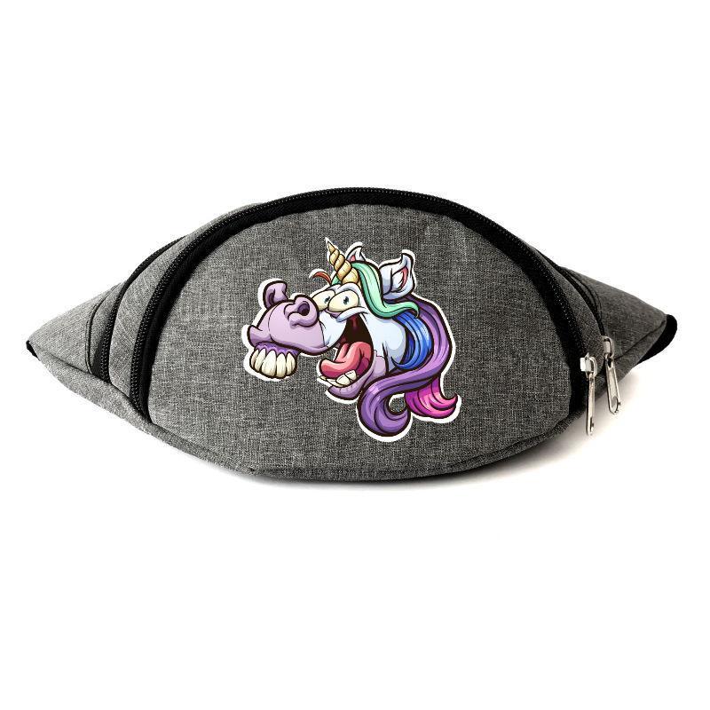 Поясная сумка-бананка Cappuchino toys Unicorn EDN 003 Серый (1369989298) Поясная сумка-бананка Cappuchino toys Unicorn EDN 003 Серый (1369989298)
