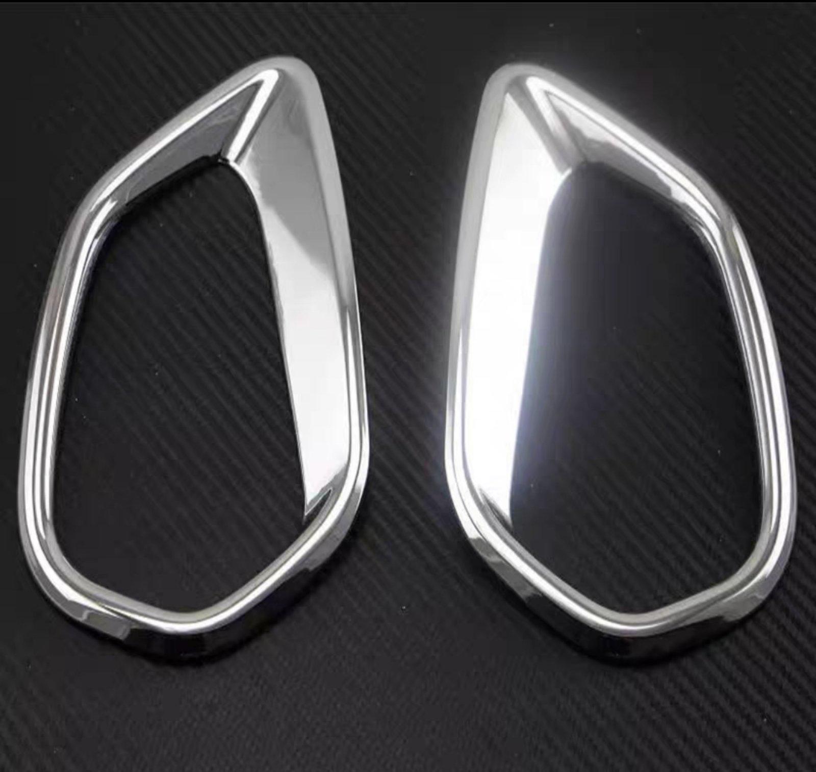 Накладки хром на задні ліхтарі/туманки ПТФ Mitsubishi Outlander 3 2 шт. (28104724) - фото 12 Накладки хром на задні ліхтарі/туманки ПТФ Mitsubishi Outlander 3 2 шт. (28104724) - фото 12