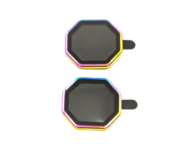 Защитное стекло с рамкой CD Pattern для ZTE nubia Neo 2 5G на заднюю камеру Разноцветный