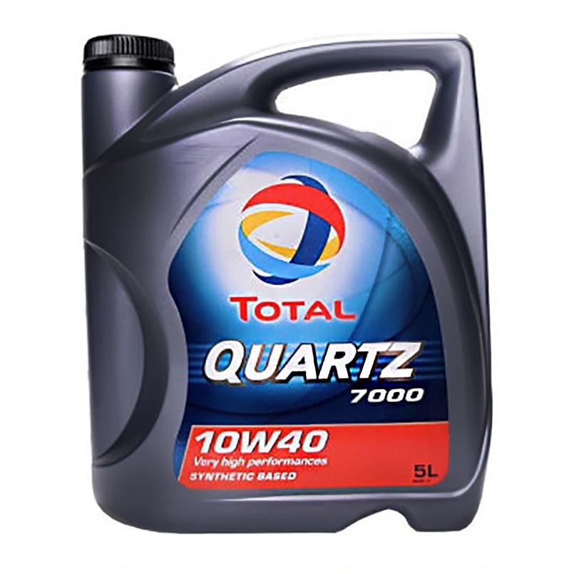 Моторне масло Total Quartz 7000 10W-40 5 л Моторне масло Total Quartz 7000 10W-40 5 л