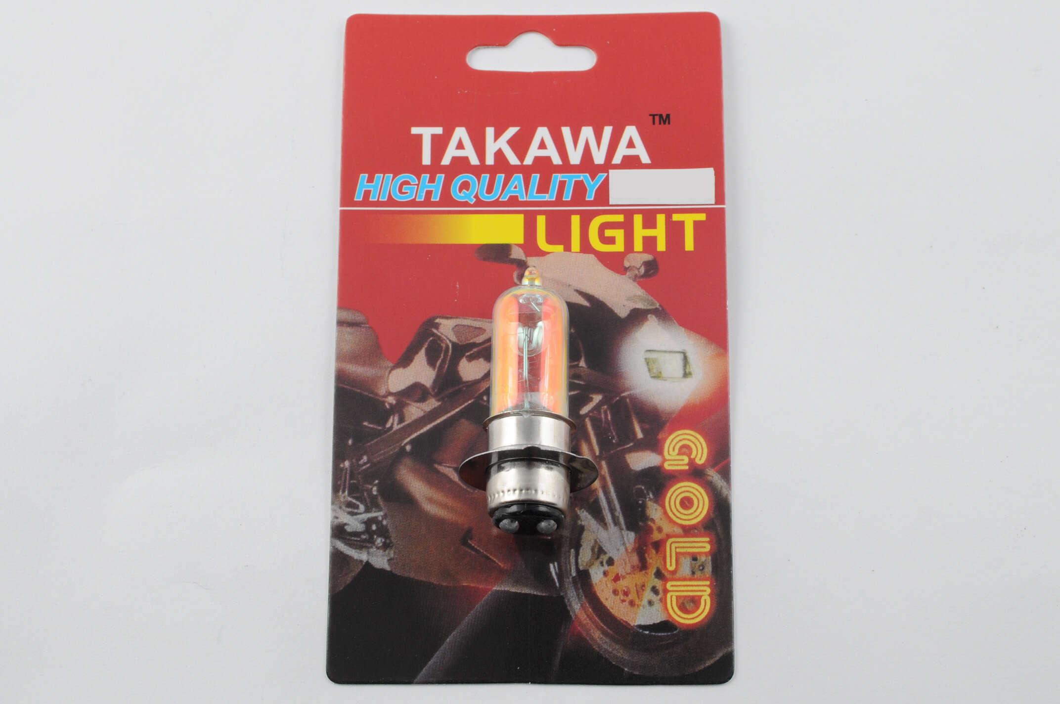 Лампа TAKAWA P15D-25-1 1PIN 12V 50W/50W Радужный (P-672)