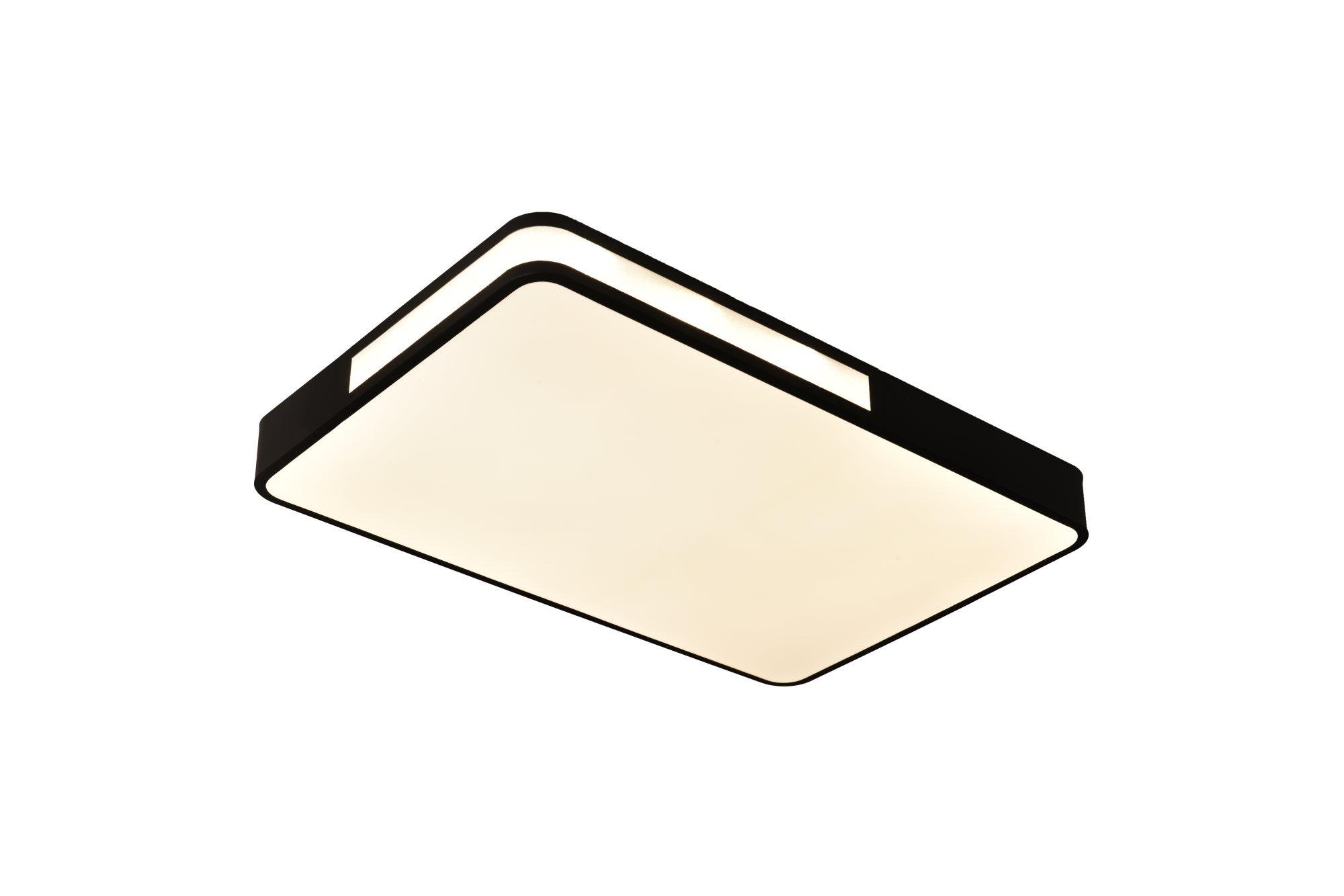 Люстра светодиодная акриловая Valeso V LM933 WT+BK квадратная (000041026)