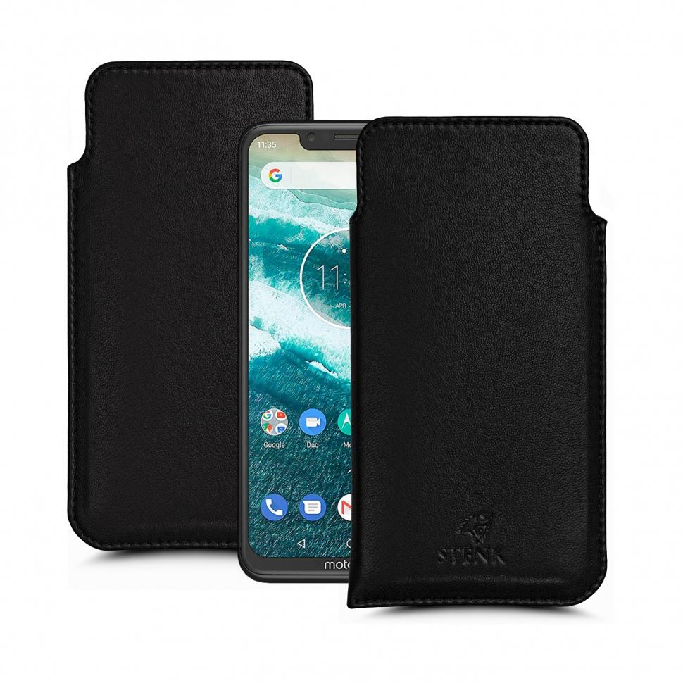 Футляр Stenk Elegance для Motorola One (XT1941-4) Черный (63267)