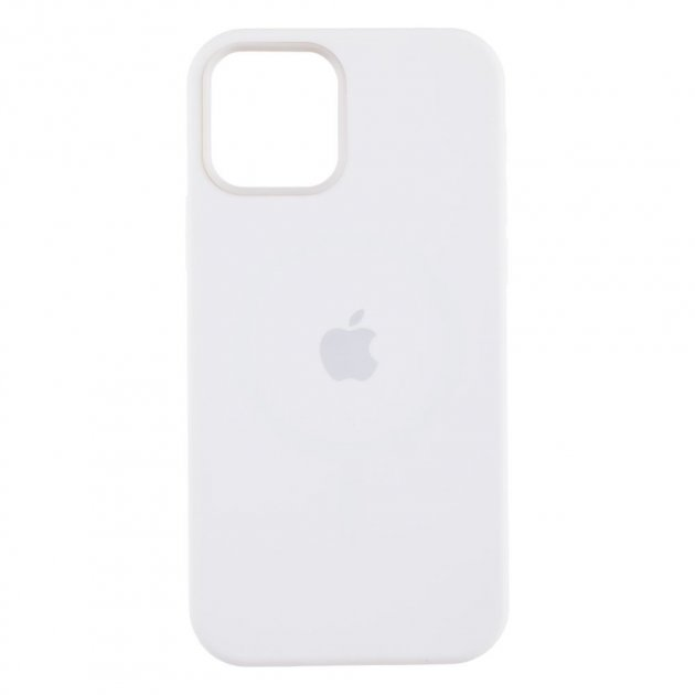 Силиконовый Чехол Накладка Silicone Case для iPhone 12/12 Pro White