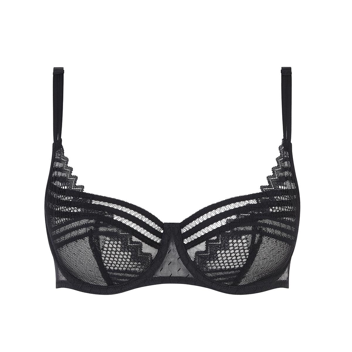 Бюстгальтер балконет Passionata Rodeo D70 142 Noir