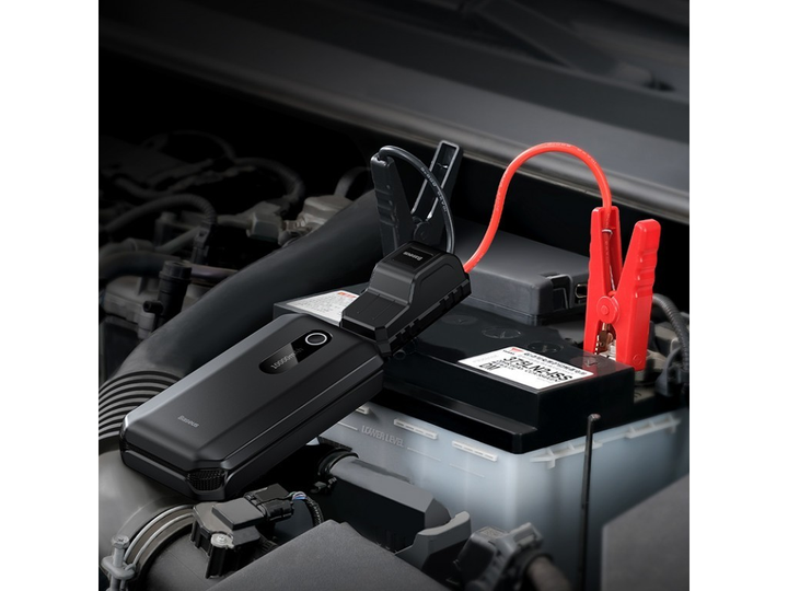 Зарядний пристрій BASEUS Jump Starter CGNL020101 бустер стартер/вбудований ліхтарик 10000 mAh 1000A Black (22935926) - фото 5 Зарядний пристрій BASEUS Jump Starter CGNL020101 бустер стартер/вбудований ліхтарик 10000 mAh 1000A Black (22935926) - фото 5