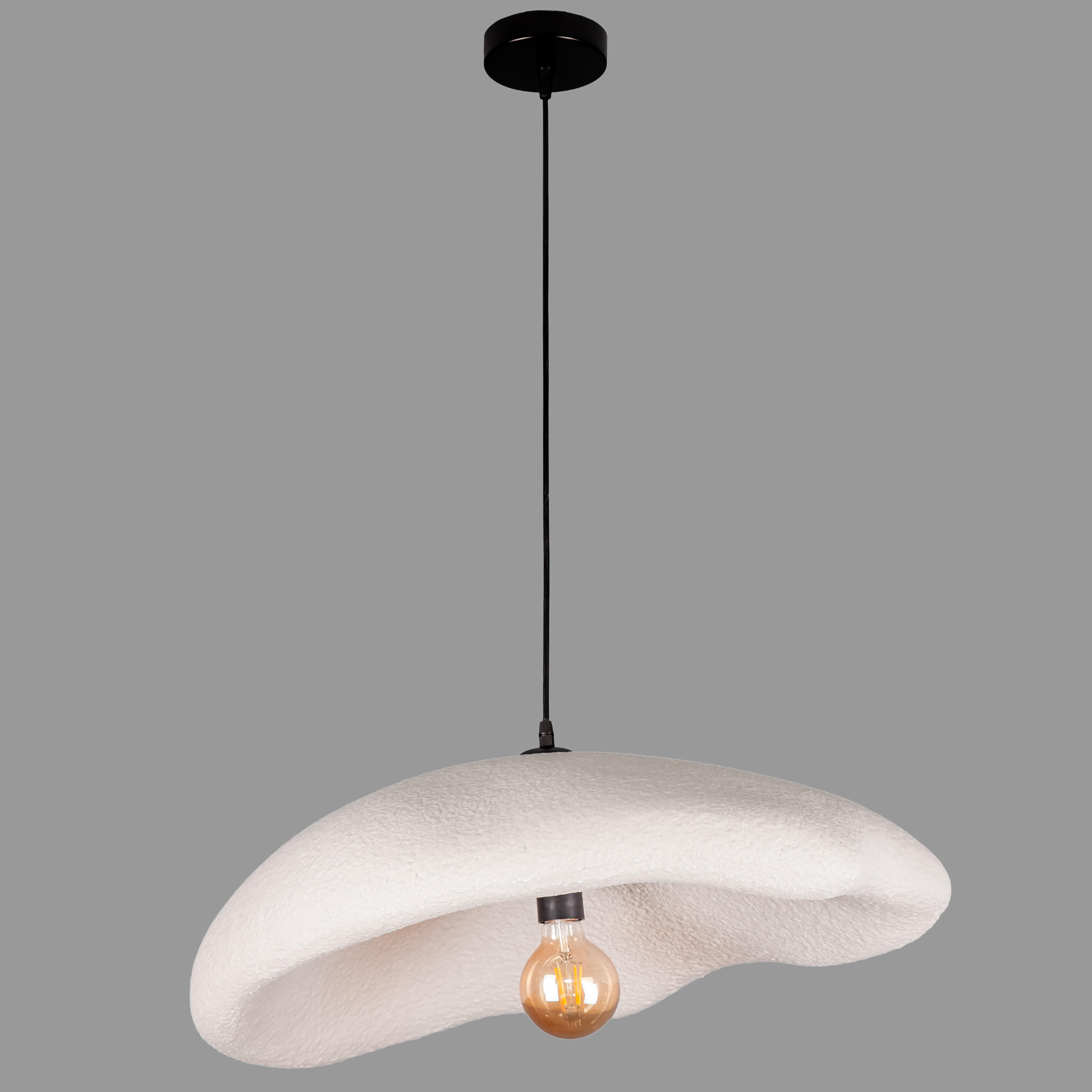 Люстра гипсовая Wabi-Sabi 62 см Серый (909-XL3641 (620) GREY)