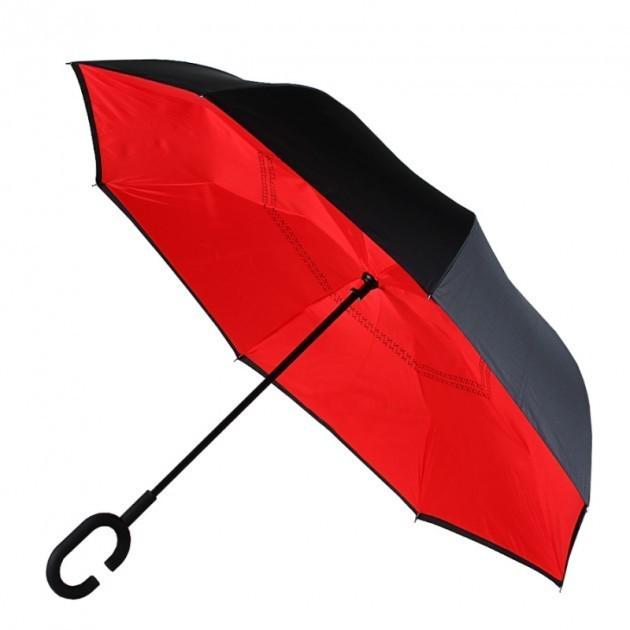 Зонт двухсторонний smart umbrella RSD 4853 обратный Красный (484 V)