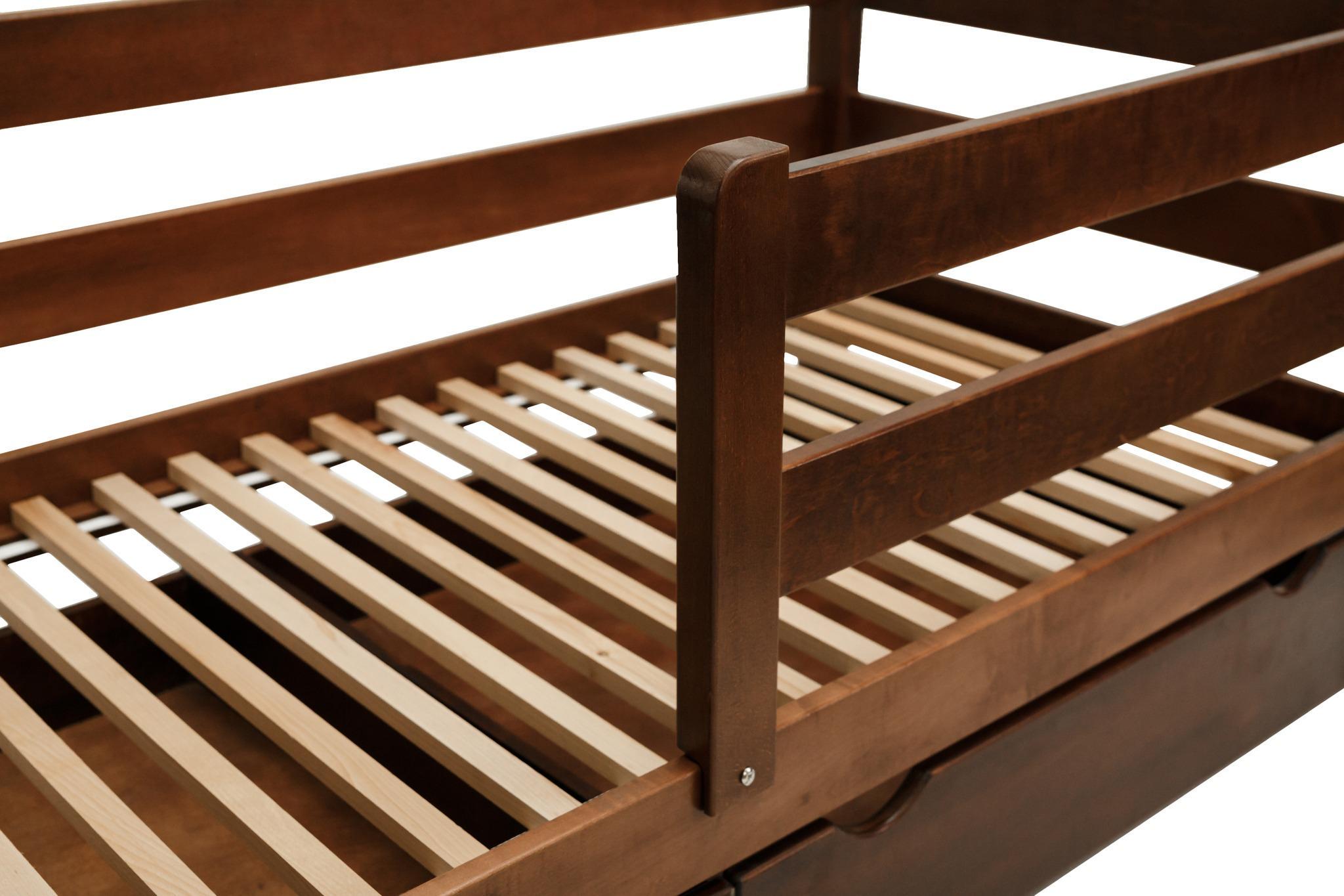 Ліжко підліткове Goydalka Montana з шухлядою 160x80 см Горіх - фото 5 Ліжко підліткове Goydalka Montana з шухлядою 160x80 см Горіх - фото 5