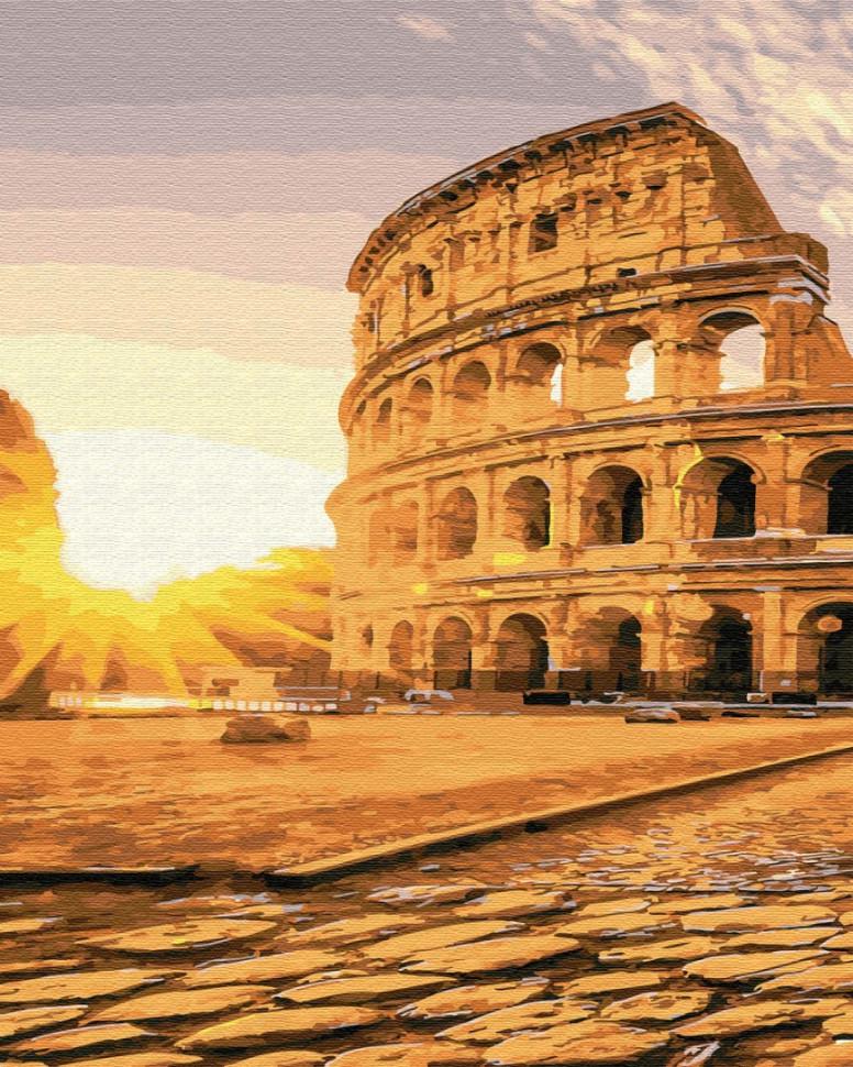 Картина по номерам Brushme Колизей на восходе (GX34189) Картина по номерам Brushme Колизей на восходе (GX34189)