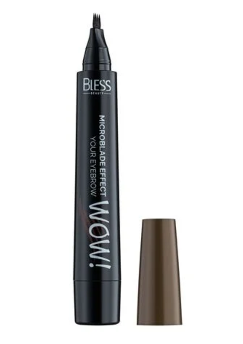 Маркер для брів Bless Beauty Wow Tattoo Brow Pen 7 мл № 02 Шоколадний (5910960031028)