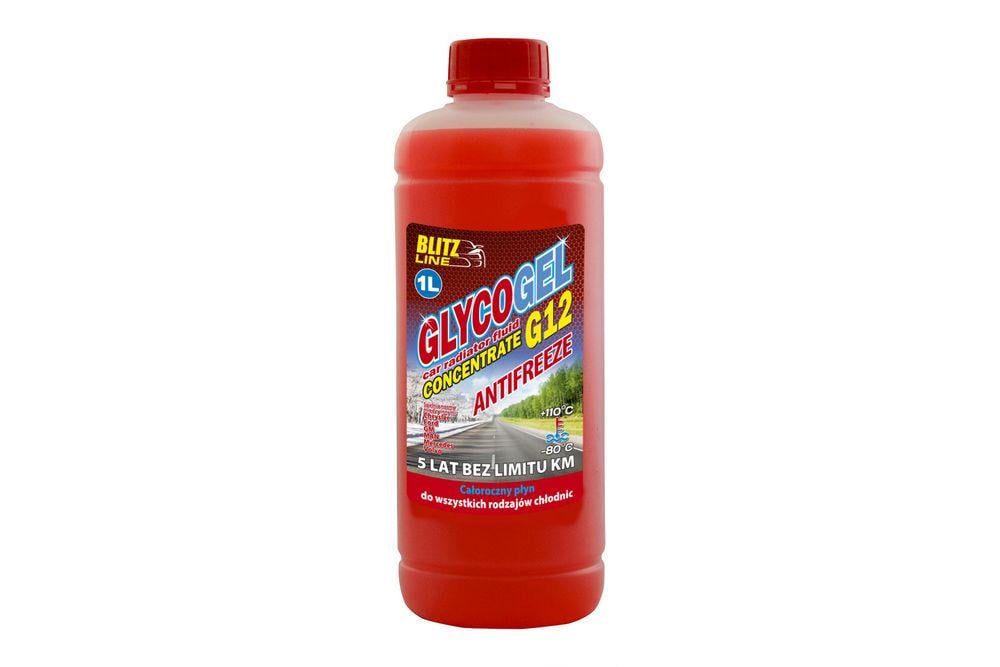 Антифриз Blitz Line Glycogel G12 концентрат до-80°C 1 л Красный (26154)