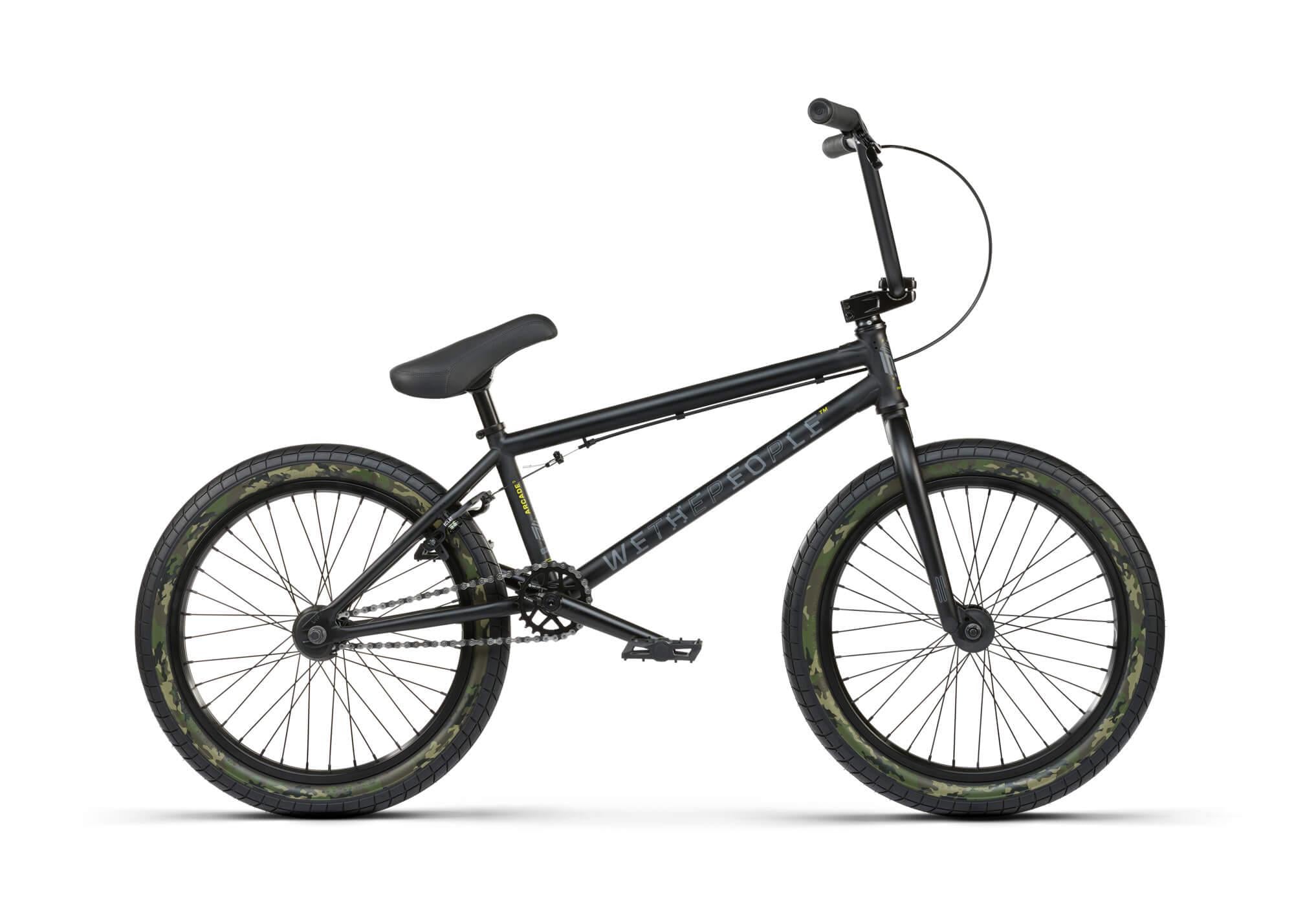 Велосипед BMX WeThePeople Arcade 20" рама 205" 2021 Черный матовый Велосипед BMX WeThePeople Arcade 20" рама 205" 2021 Черный матовый