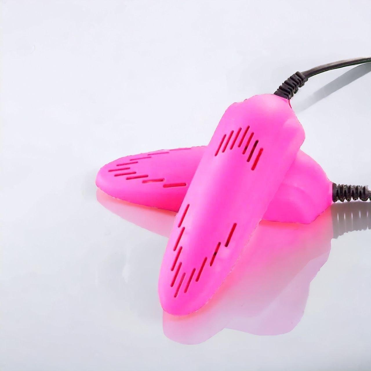 Сушарка для взуття 10 Вт 165х48х32 мм Рожевий (NS-950) Сушарка для взуття 10 Вт 165х48х32 мм Рожевий (NS-950)