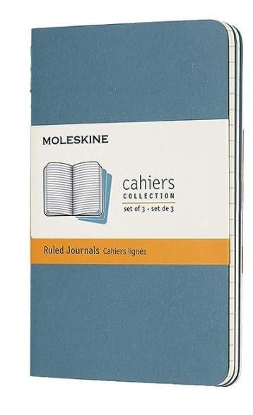 Блокнот Moleskine Cahier маленький Голубой (CH011B44) - фото 1