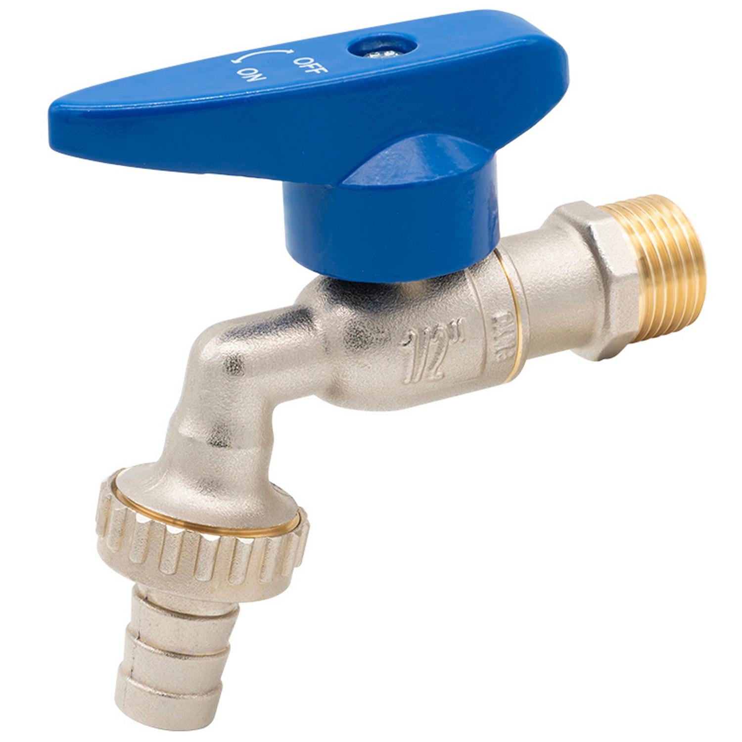 Кран шаровой поливочный ICMA 598 89598AE12 3/4" зв-штуцер (233705)