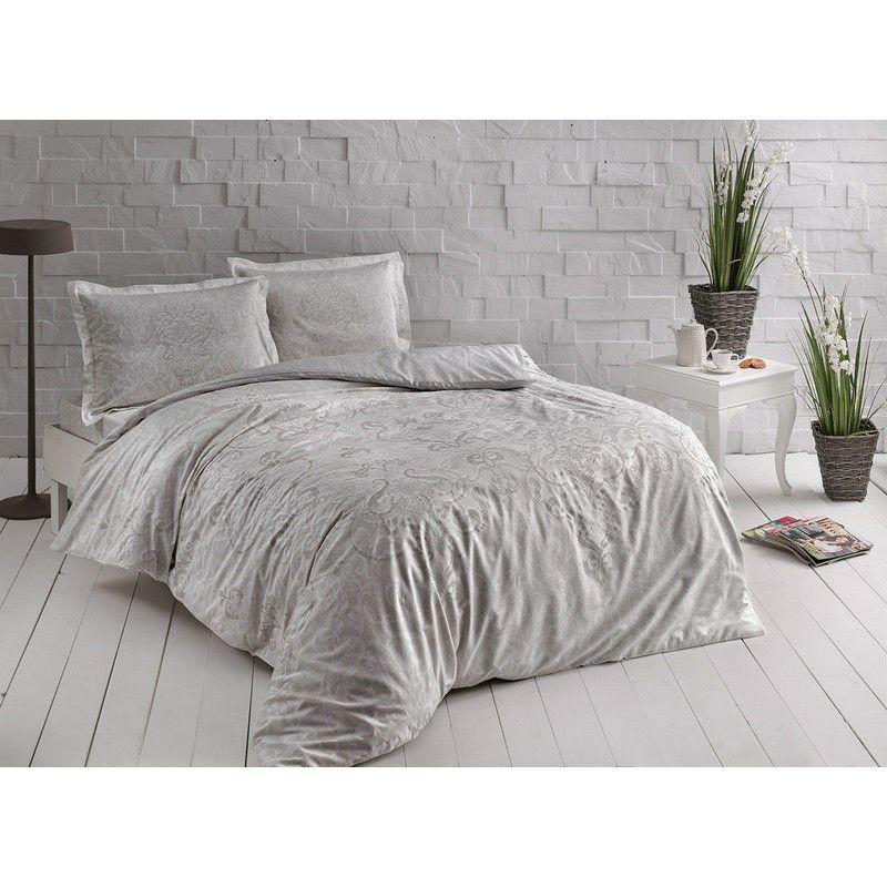 Постільна білизна Tac Castillo krem сатин сімейна (2000022282169)