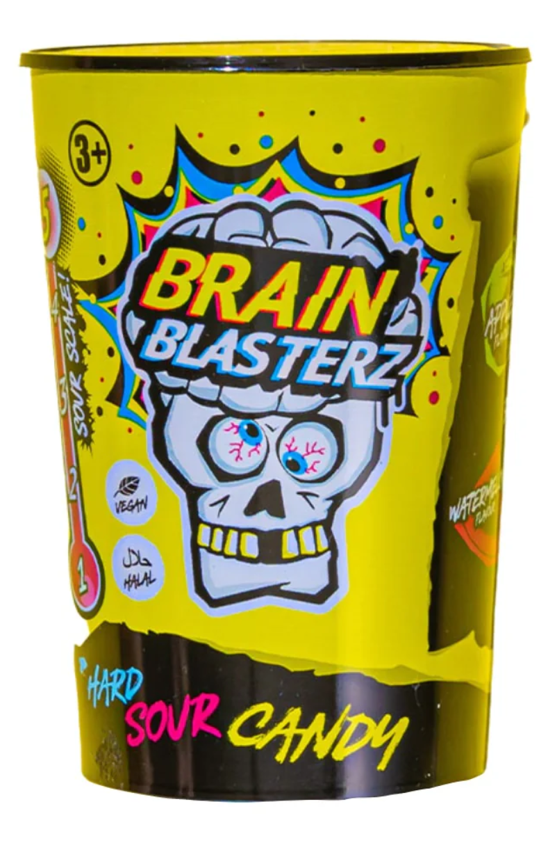 Конфеты кислые Brain Blasterz Super Sour Candy 45 г (2479369500)