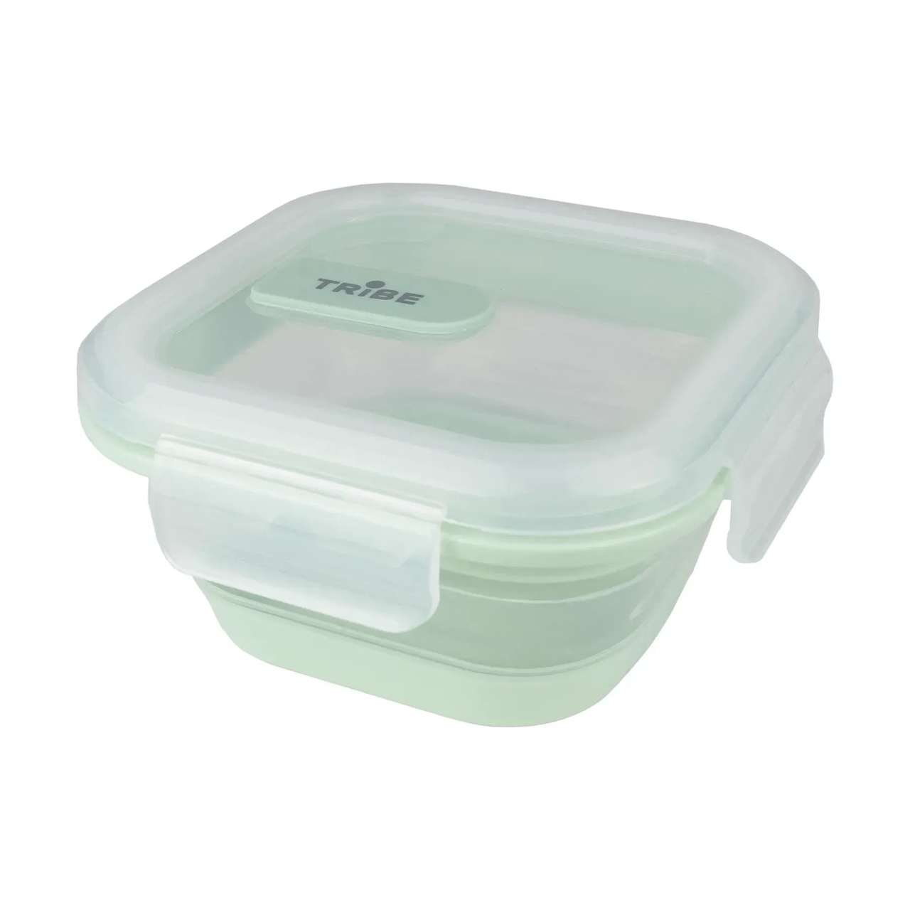 Контейнер Tribe Collapsible Container силиконовый 500 мл (T-FF-0027-mint) - фото 1