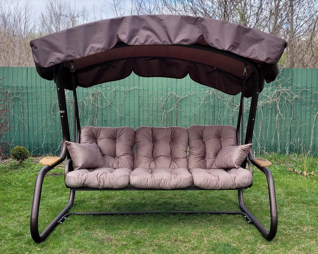 Садова гойдалка GreenGard Домініка (Арт .060) - фото 4 Садова гойдалка GreenGard Домініка (Арт .060) - фото 4