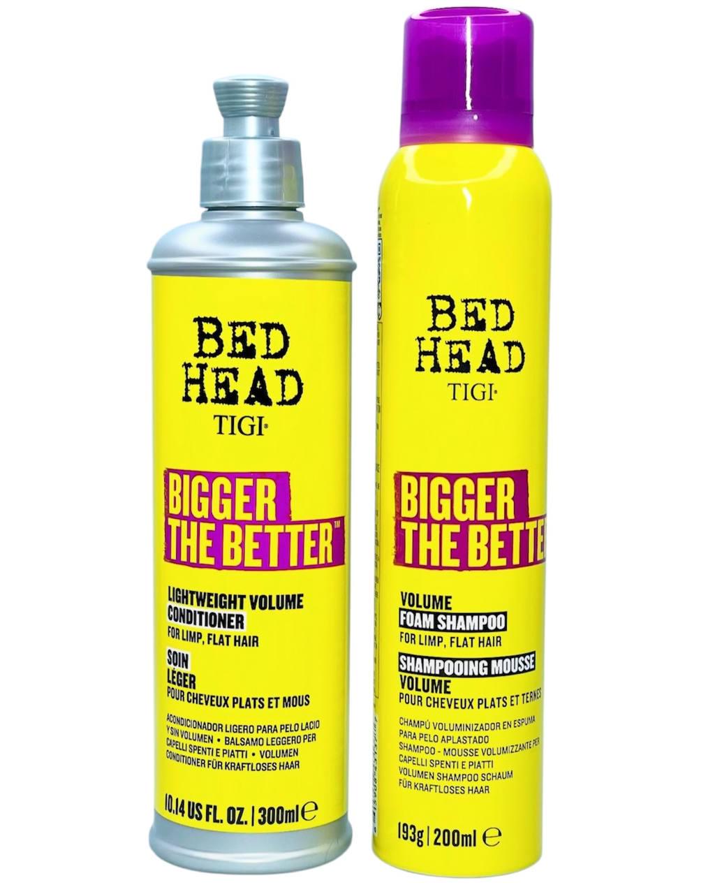 Набор шампунь-пена Volume Foam Shampoo 200 мл и кондиционер для придания объему волос 300 мл.