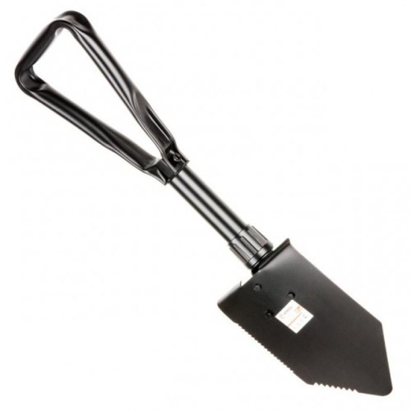 Лопата саперна туристична Intertool AT-0133 складна металева з чохлом довжина 3в1 57 см Чорний - фото 3