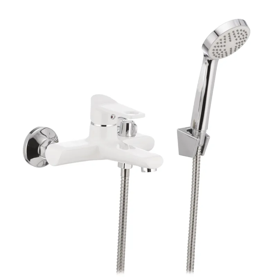 Смеситель для ванной MIXXUS Dallas 009 White (MX0029)