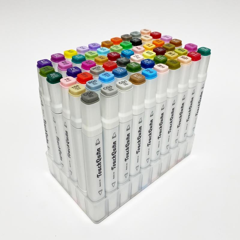 Набор cкетч маркеров Touch Queen двусторонних 60 шт Набор cкетч маркеров Touch Queen двусторонних 60 шт