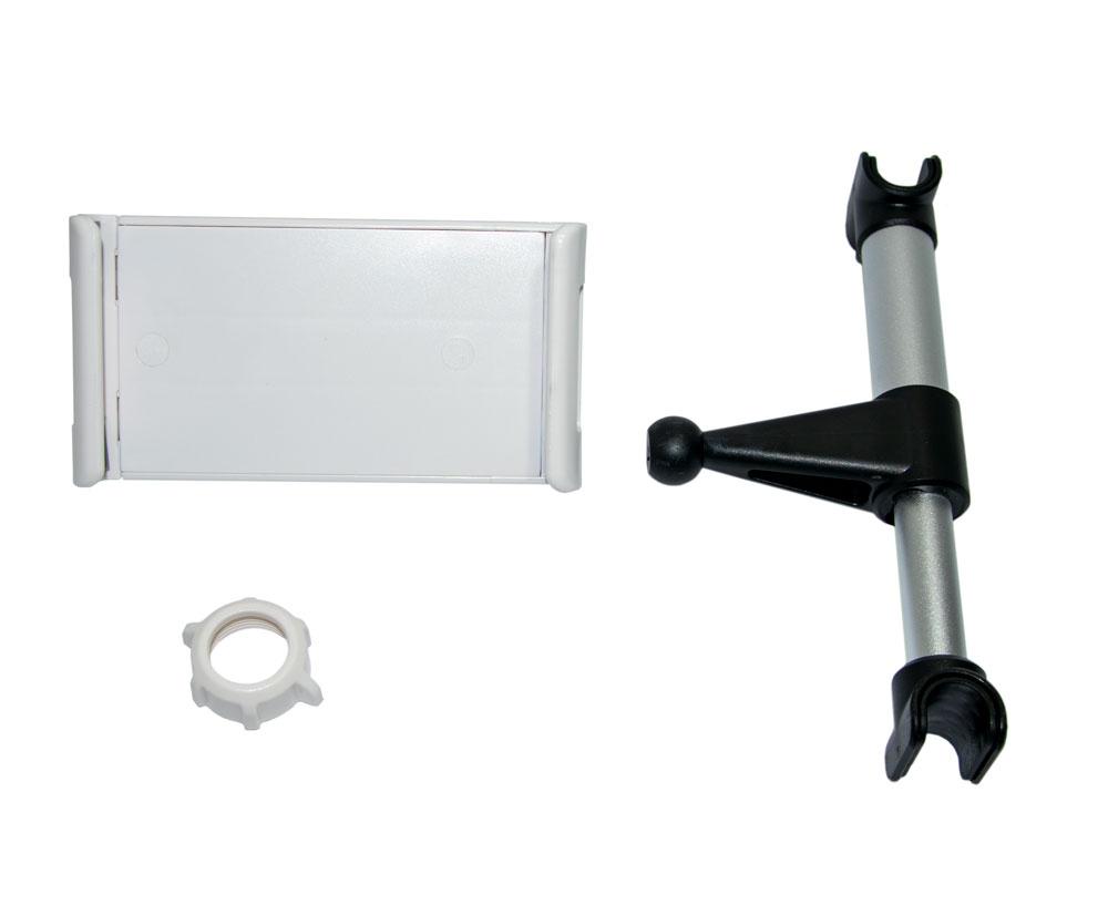 Автодержатель для телефона Backrest car holder на подголовник Белый (1007798-Other-2)