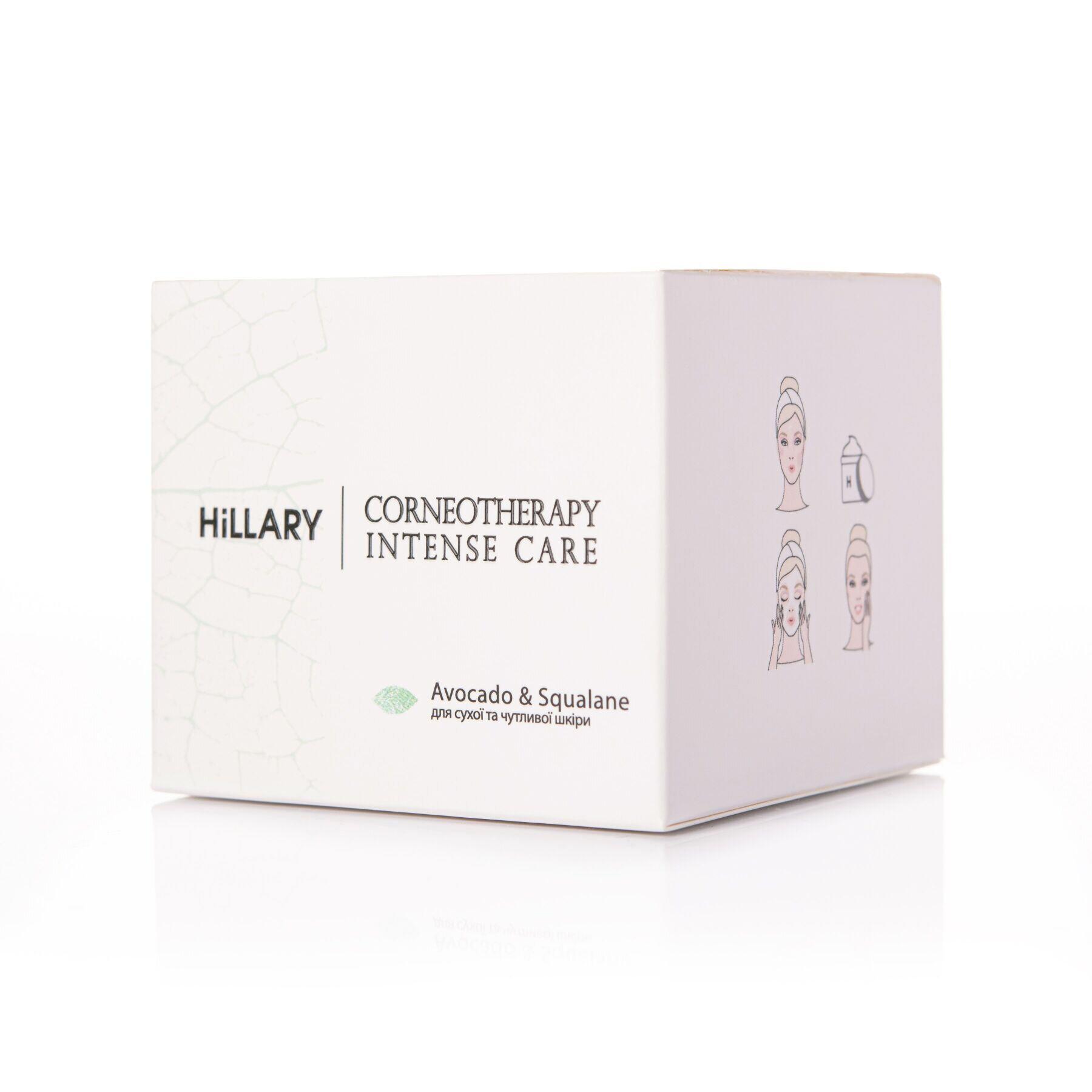 Крем для сухої і чутливої шкіри Hillary Corneotherapy Intense Сare Avocado & Squalane 50 г (2777770000452) - фото 4