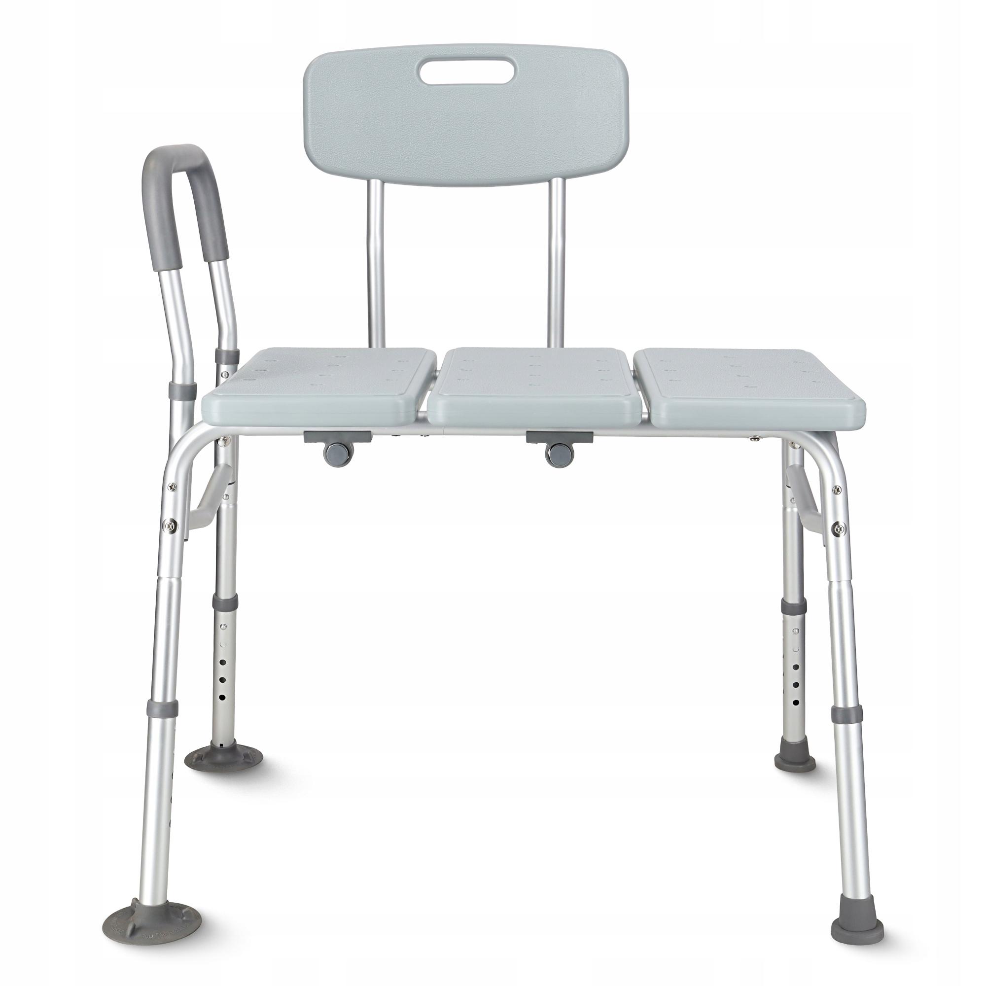 Кресло для ванной и душа 4fizjo широкое/регулируемое/со спинкой и опорой Grey (P-5905973406536) - фото 12 Кресло для ванной и душа 4fizjo широкое/регулируемое/со спинкой и опорой Grey (P-5905973406536) - фото 12