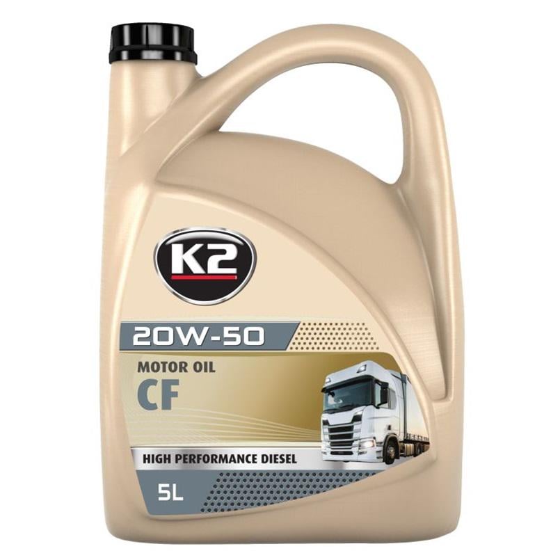 Масло моторное K2 CF 20W-50 5л