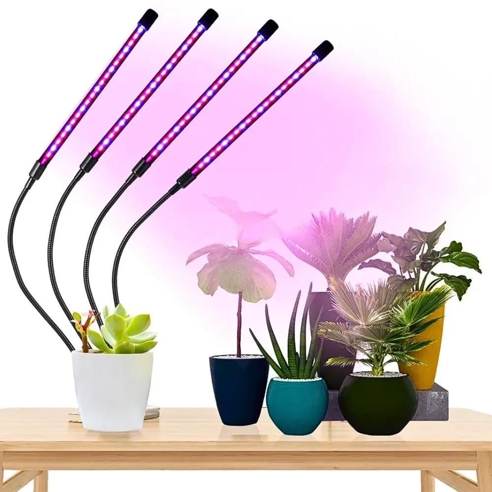 Фітолампа для рослин та розсади на прищіпці 4 LED Plant Grow Light (2770) - фото 5