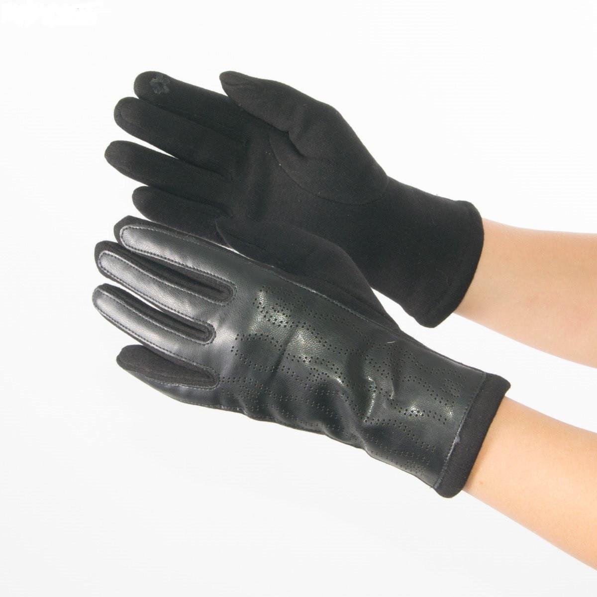 Жіночі рукавички трикотажні для сенсорних телефонів S (18-1-13/5)