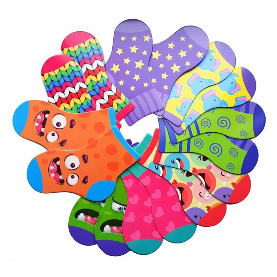 Настільна гра Ranok Creative Втрачені шкарпетки Різнокольоровий (SR-113-N-555)