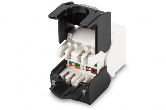 Модуль Assmann Keystone CАТ 5e RJ45 DN-93502 неекранований Black/White - фото 2 Модуль Assmann Keystone CАТ 5e RJ45 DN-93502 неекранований Black/White - фото 2