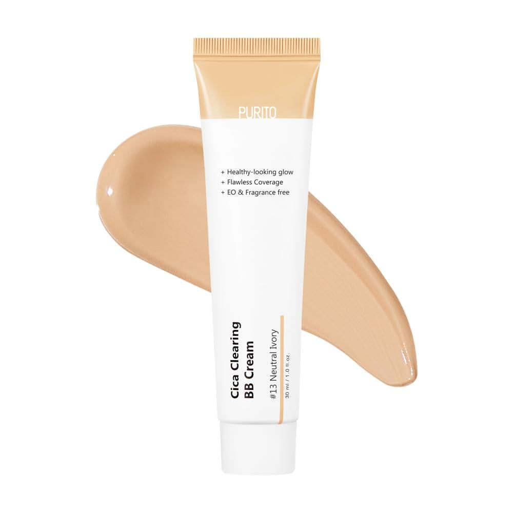 Крем ББ для лица с экстрактом центеллы PURITO Cica Clearing BB Cream 30 мл №13 Neutral Ivory (2613964873) Крем ББ для лица с экстрактом центеллы PURITO Cica Clearing BB Cream 30 мл №13 Neutral Ivory (2613964873)