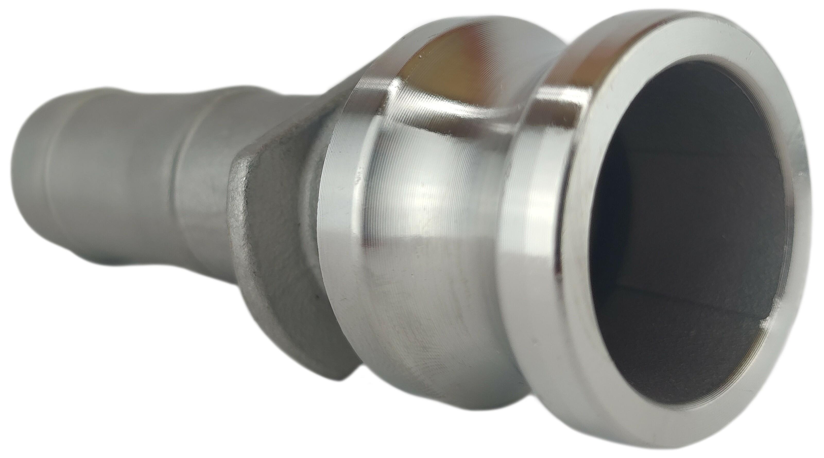 Ниппель camlock тип E под рукав 19 мм нержавеющая сталь E-075 3/4" (50242012) - фото 2