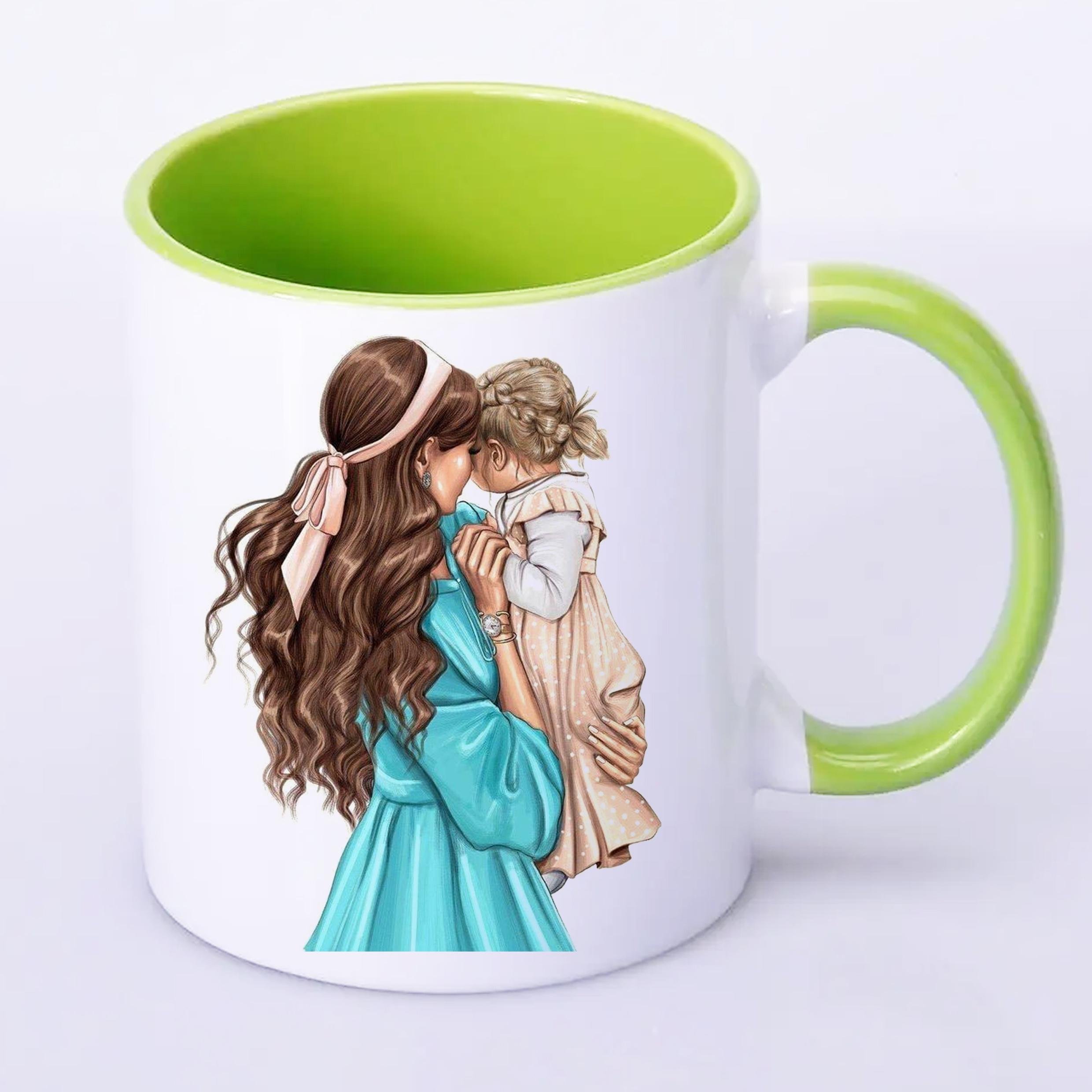 Чашка з принтом "Фея хрещена ось моя справжня чарівниця" 330 мл Салатовий (16508) - фото 2 Чашка з принтом "Фея хрещена ось моя справжня чарівниця" 330 мл Салатовий (16508) - фото 2